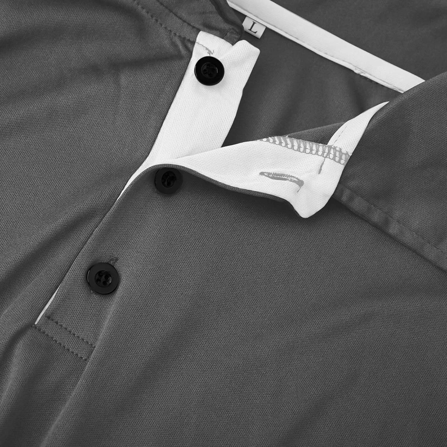 Мужская футболка для гольфа Slim Fit с коротким рукавом — фото 3