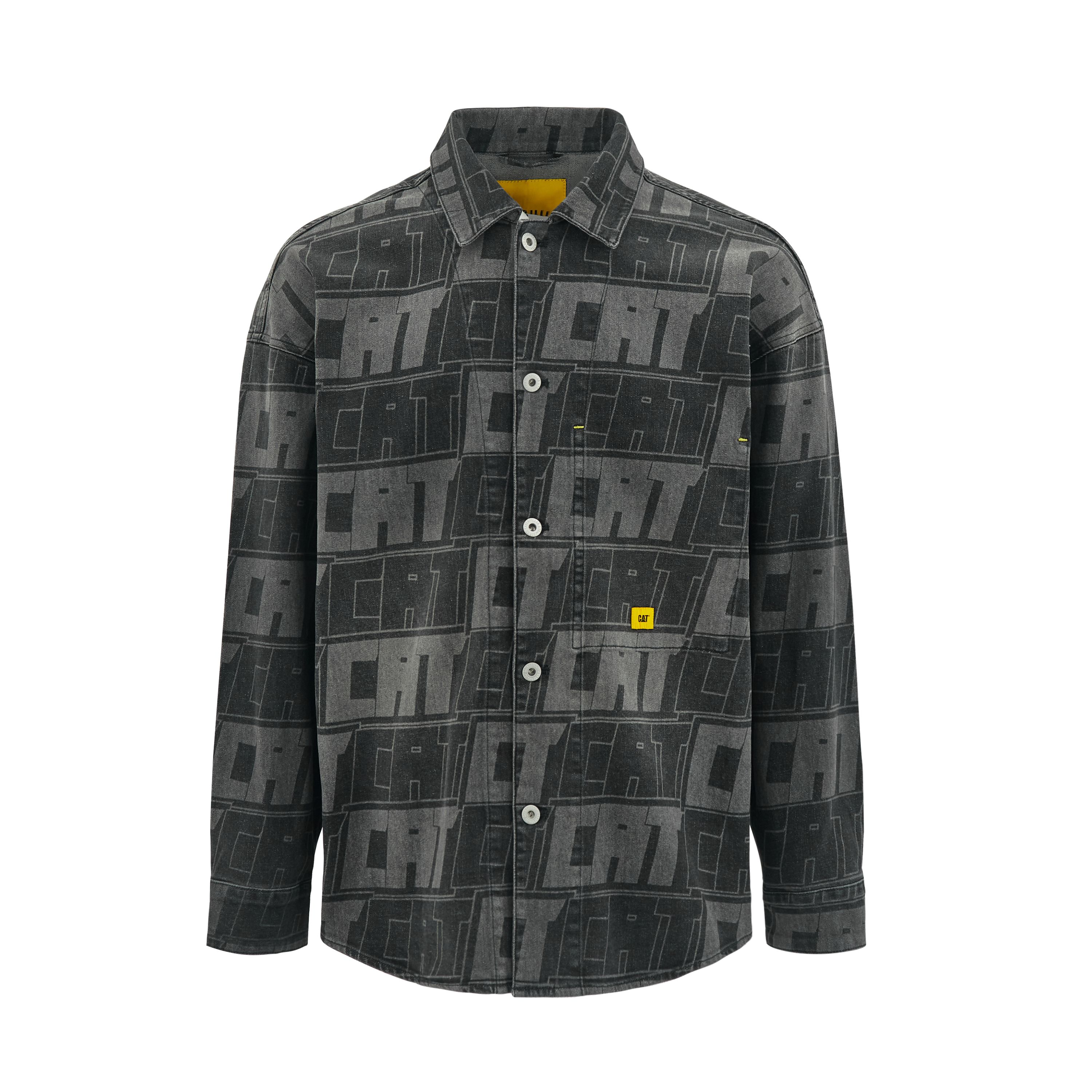 

CAT Джинсовая куртка мужская, Dark Gray