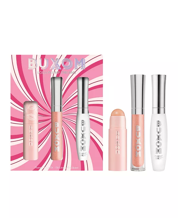 Подарочный набор из 3 предметов «Леденцы-сладкие мечты» Buxom Cosmetics, sheer pink