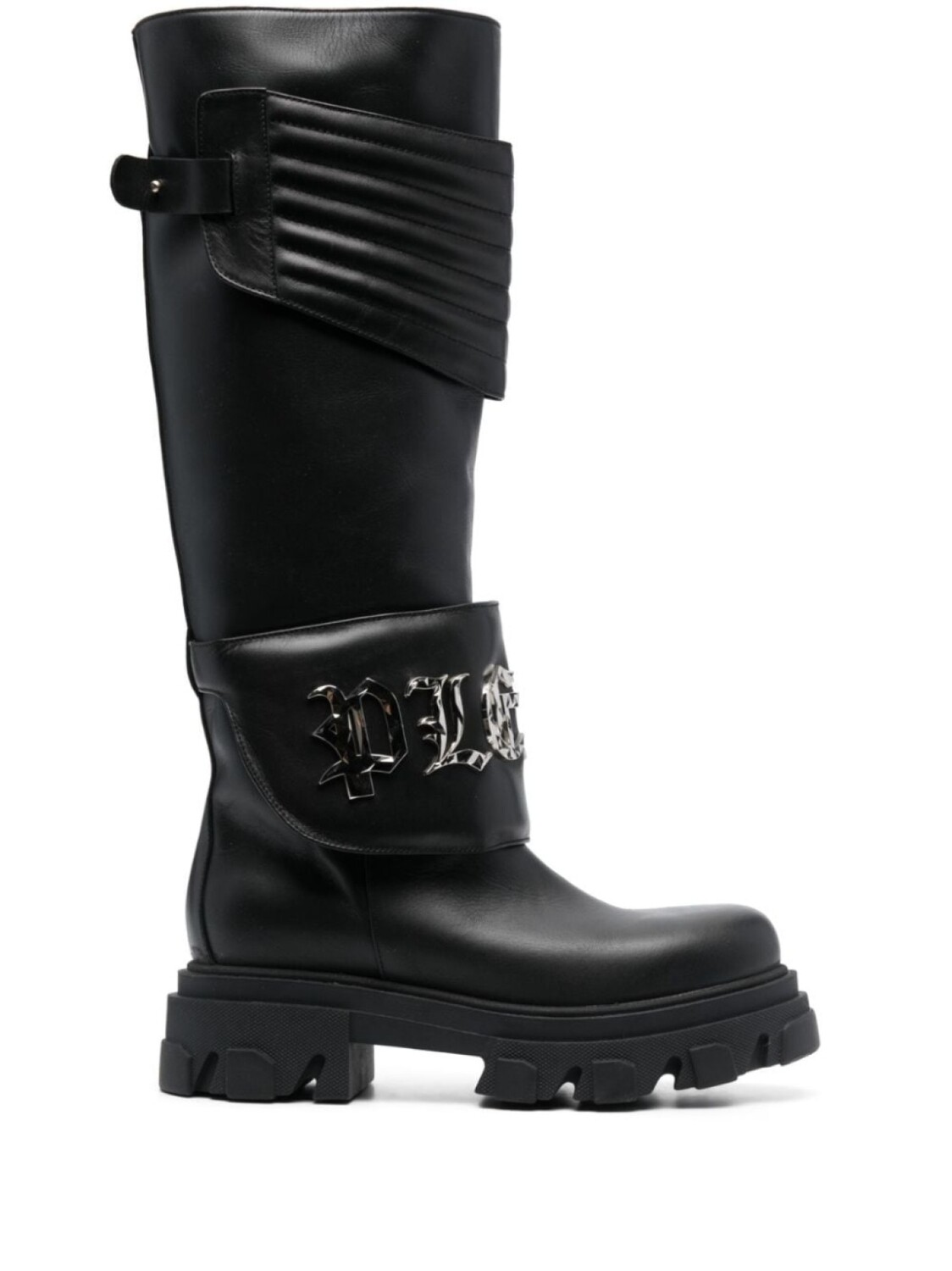 

Philipp Plein сапоги с логотипом, черный
