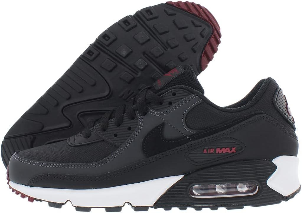 

Мужские кроссовки NIKE Air Max 90 PRM, черный/красный