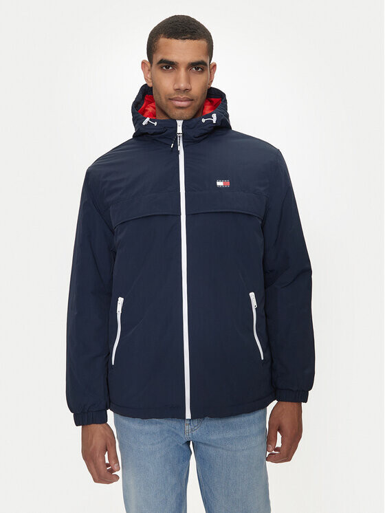 

Переходная куртка regular fit Tommy Jeans, синий