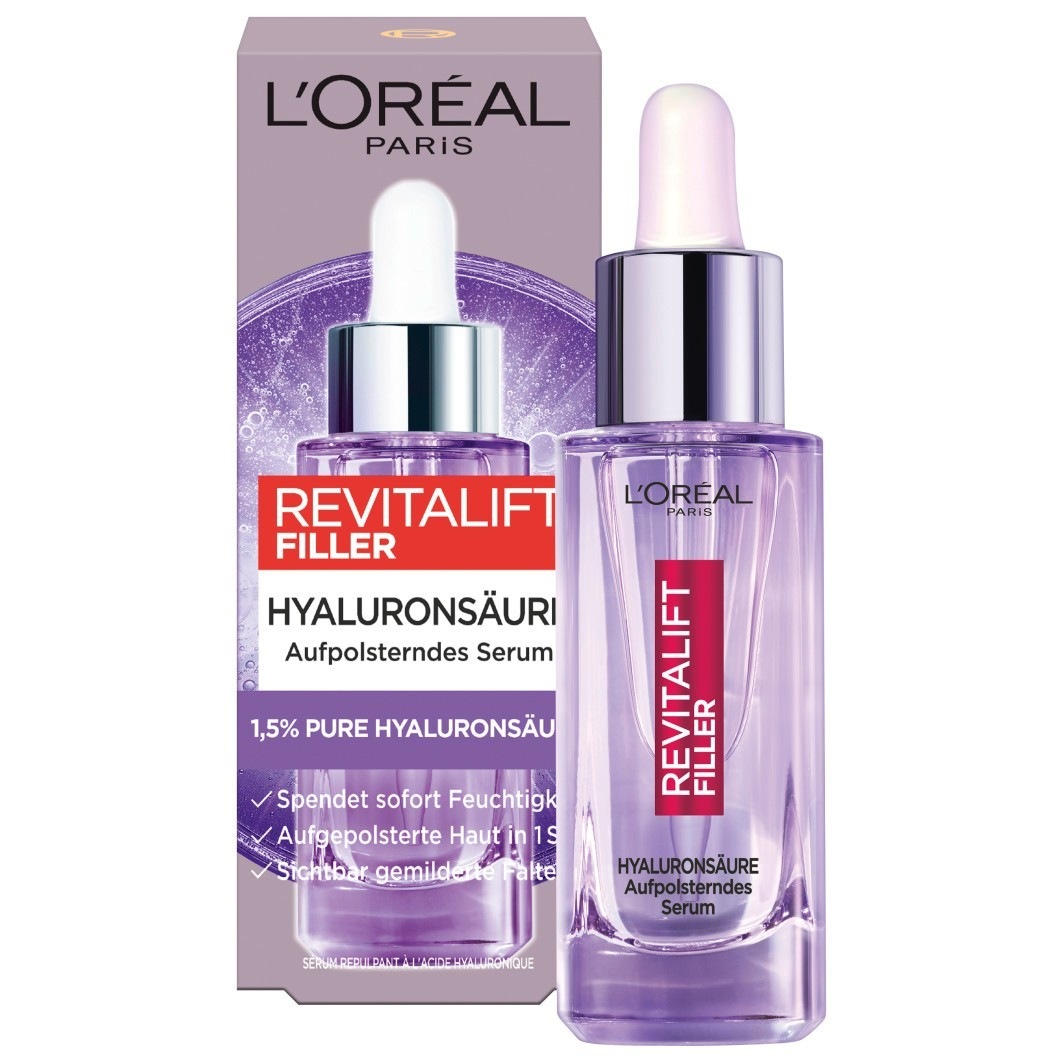 

Сыворотка для лица revitalift filler anti-falten serum Loreal Paris, объем 30 мл