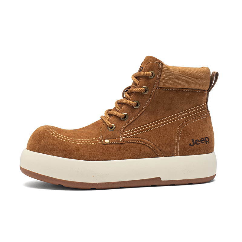 Jeep Ботинки Martin мужские Khaki/Light Brown — фото 3