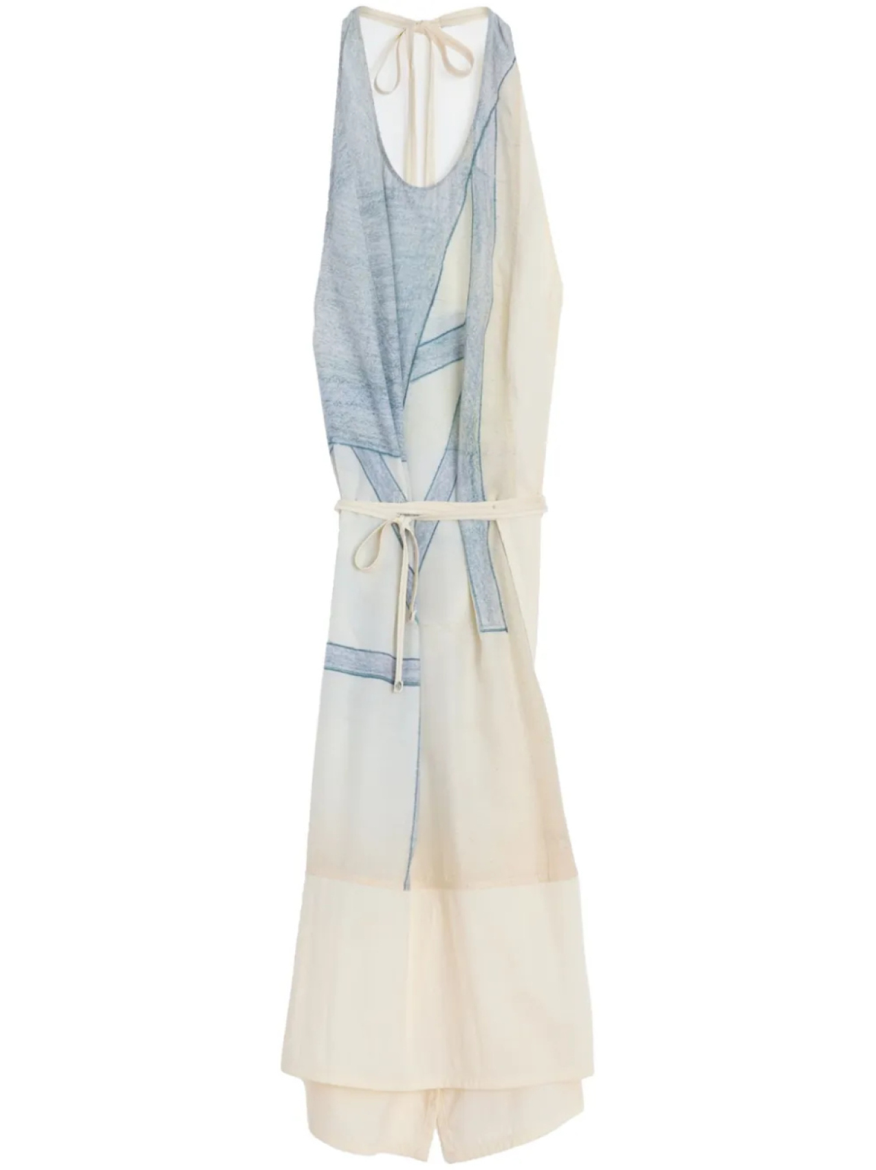 

LEMAIRE платье Apron из коллаборации с Philippe Weisbecker, белый