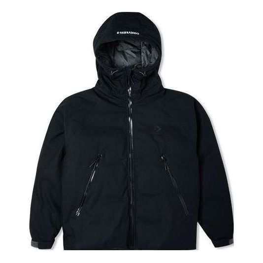 

Куртка counter climate short down jacket 'black' Converse, черный