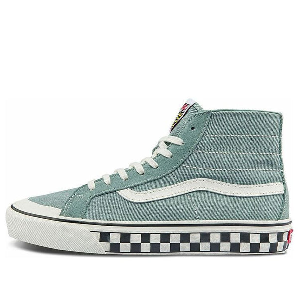 

Кроссовки sk8-hi 138 decon sf 'green white black' Vans, зеленый