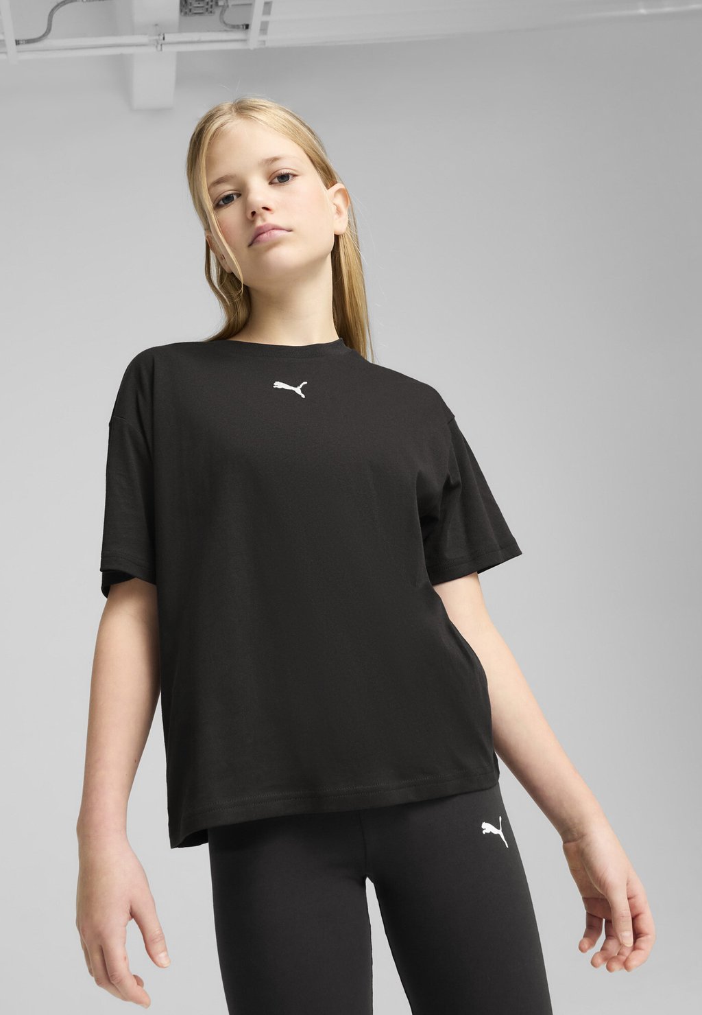 Базовая футболка BOXY TEE Puma, черный — фото 3