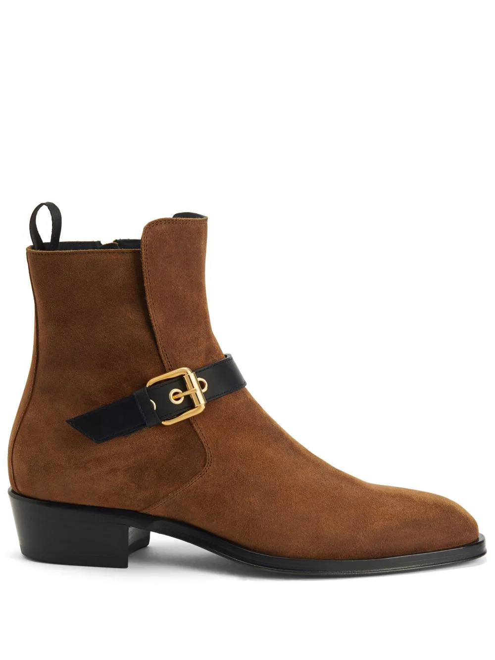 

Ботинки Jhonny по щиколотку Giuseppe Zanotti, коричневый