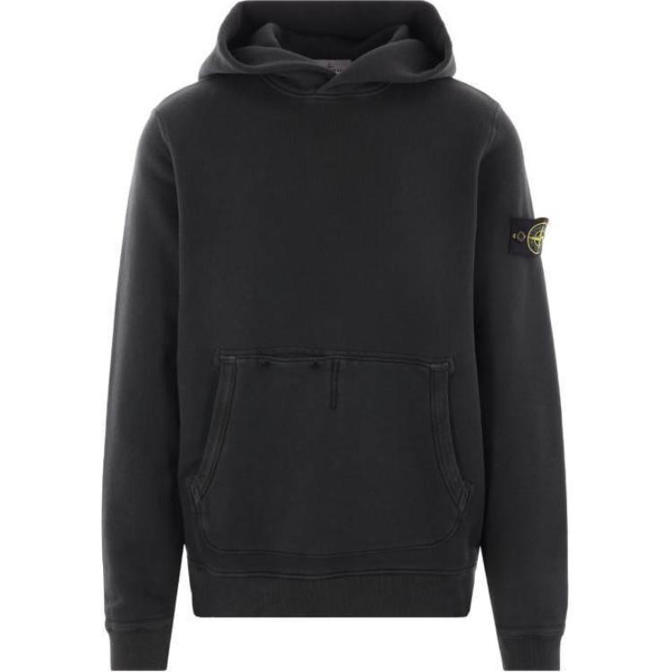 

Толстовка мужская черная Stone Island, черный