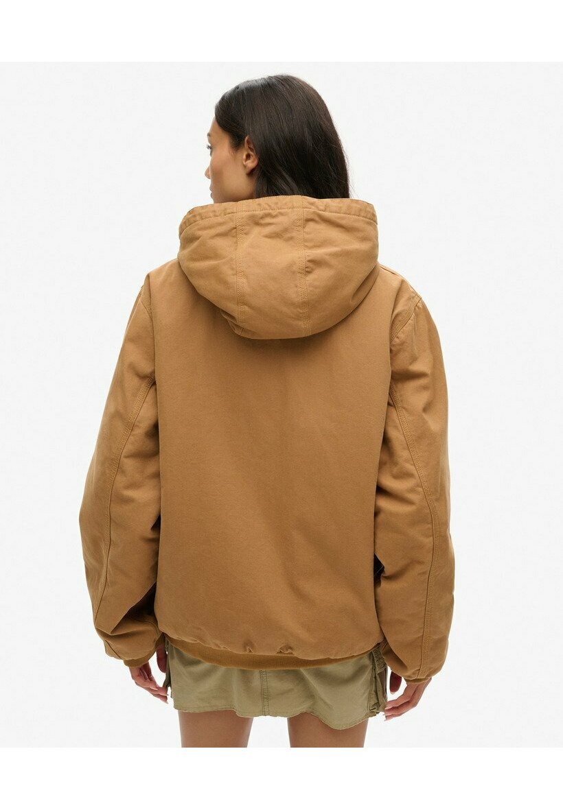 

Легкая куртка OVERSIZED SURPLUS HOODED Superdry, коричневый