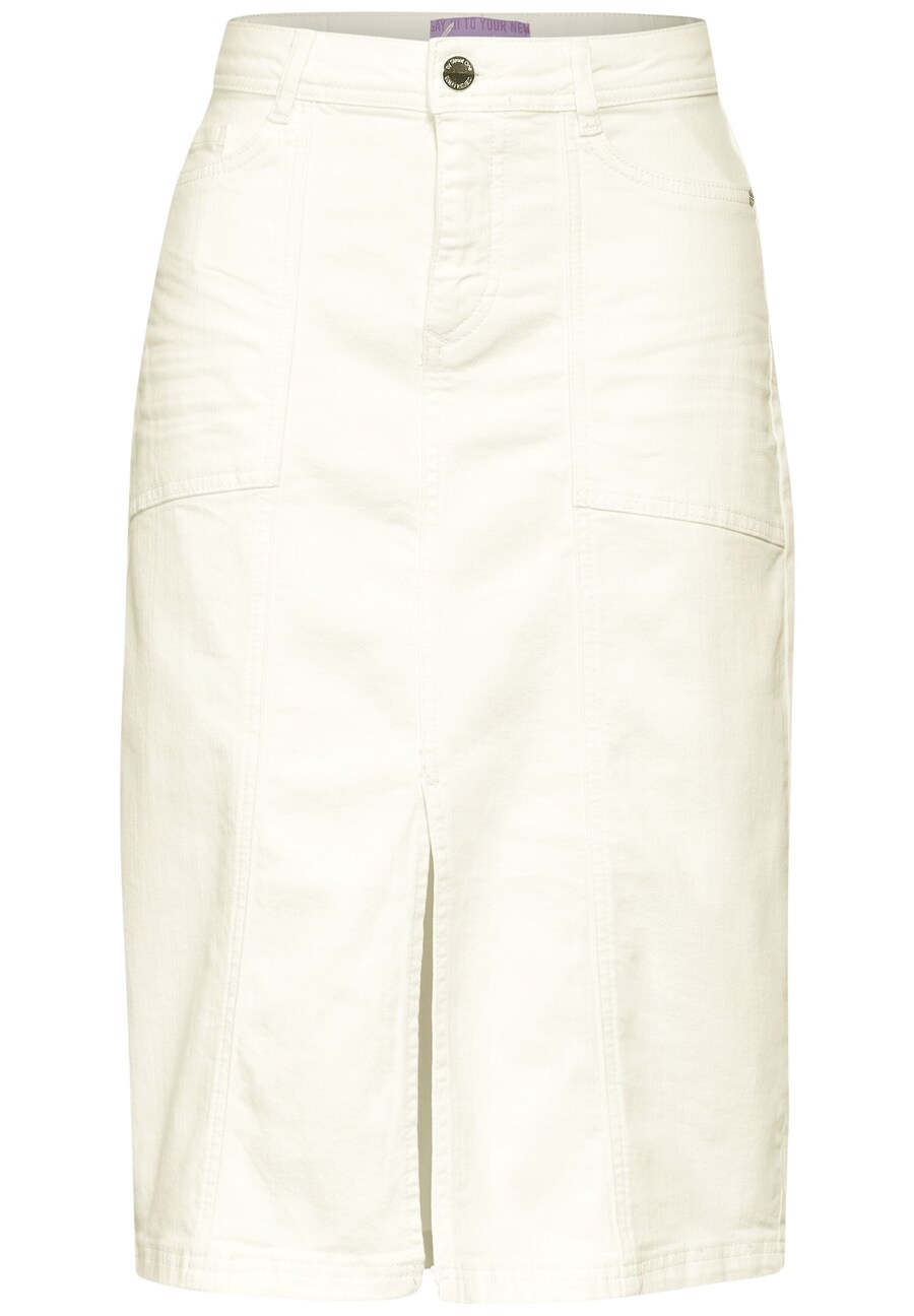 

Юбка миди STREET ONE Skirt, белый
