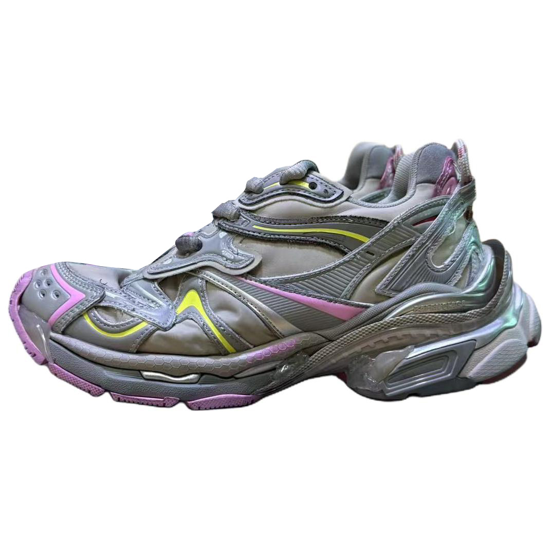 Низкие кроссовки Runner2.0 Chunky, женские, серые Balenciaga