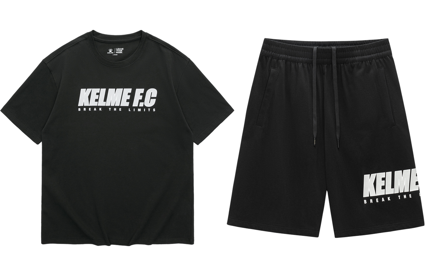 

Повседневный спортивный стиль Unisex Crew Neck тонкий KELME, set (agate черный)