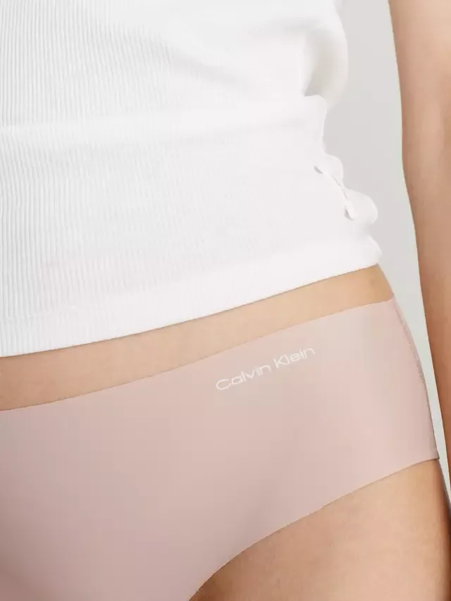 Трусы-хипстеры с высокой талией Calvin Klein, Beige — фото 3