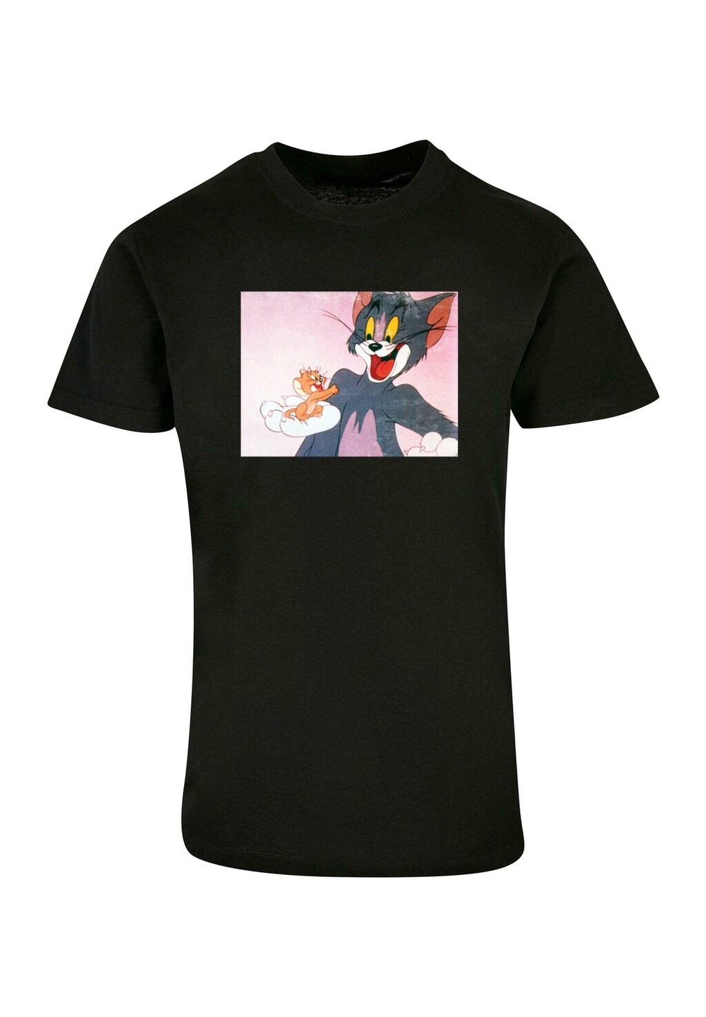 

Футболка с принтом TOM AND JERRY -STILL ONE ABSOLUTE CULT, черный