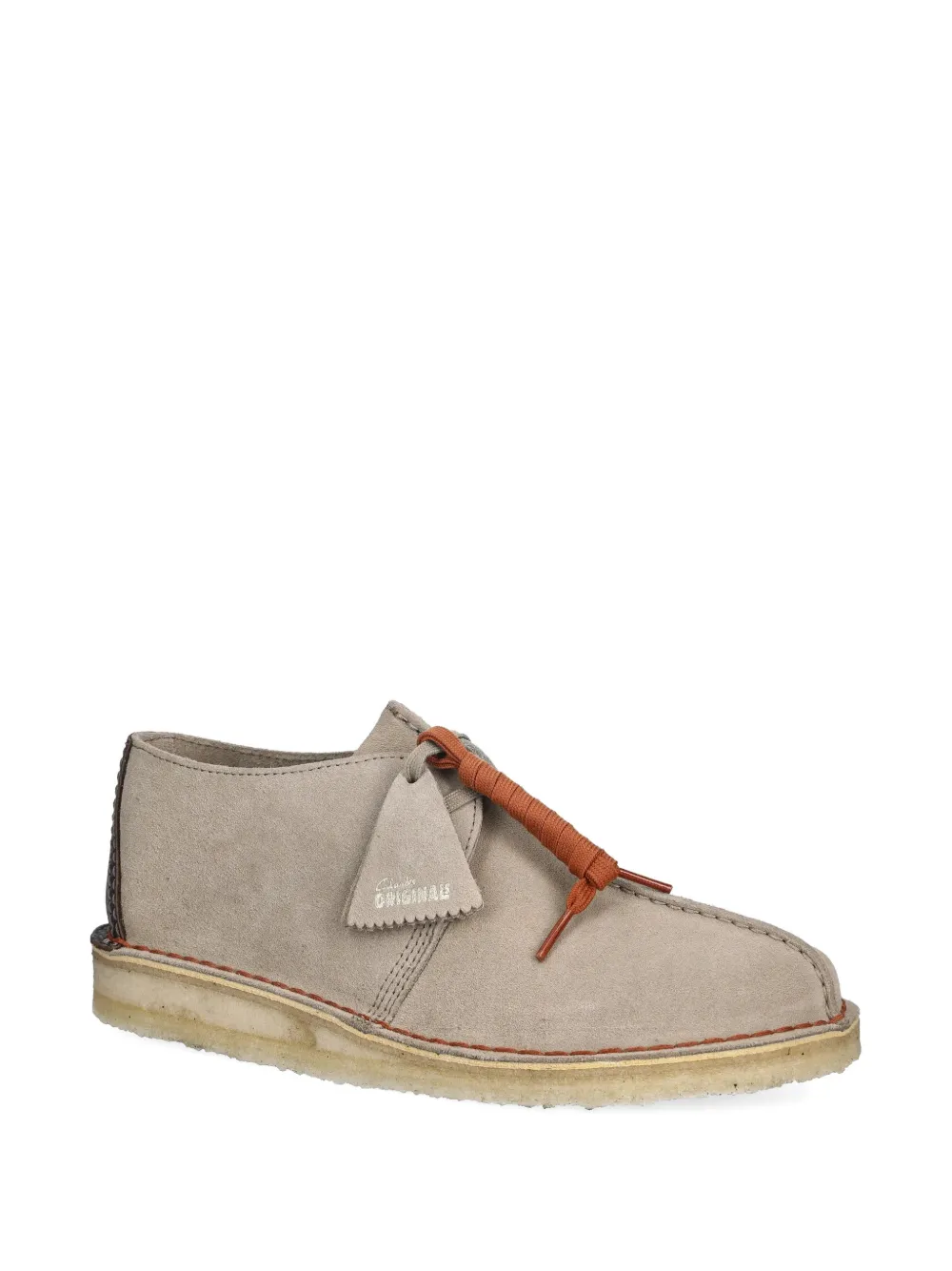 Замшевые лоферы Desert Trek Clarks Originals, бежевый — фото 2