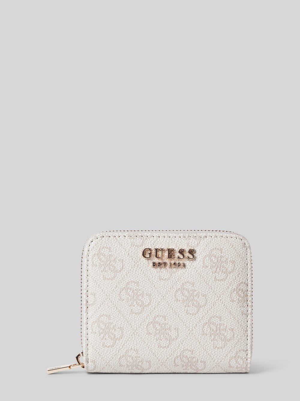 

Кошелек с наклейкой на этикетку модель 'LAUREL' Guess, экрю