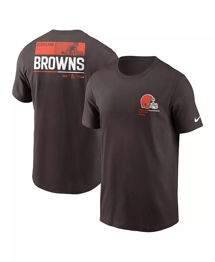 

Мужская коричневая футболка Cleveland Browns Team Incline Nike