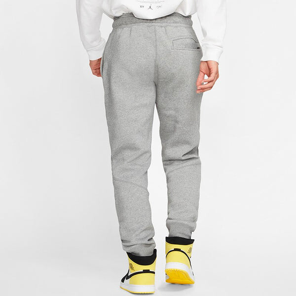 Спортивные штаны Air Jordan Fleece Casual Bundle Feet Sports Long Pants Gray, серый — фото 4