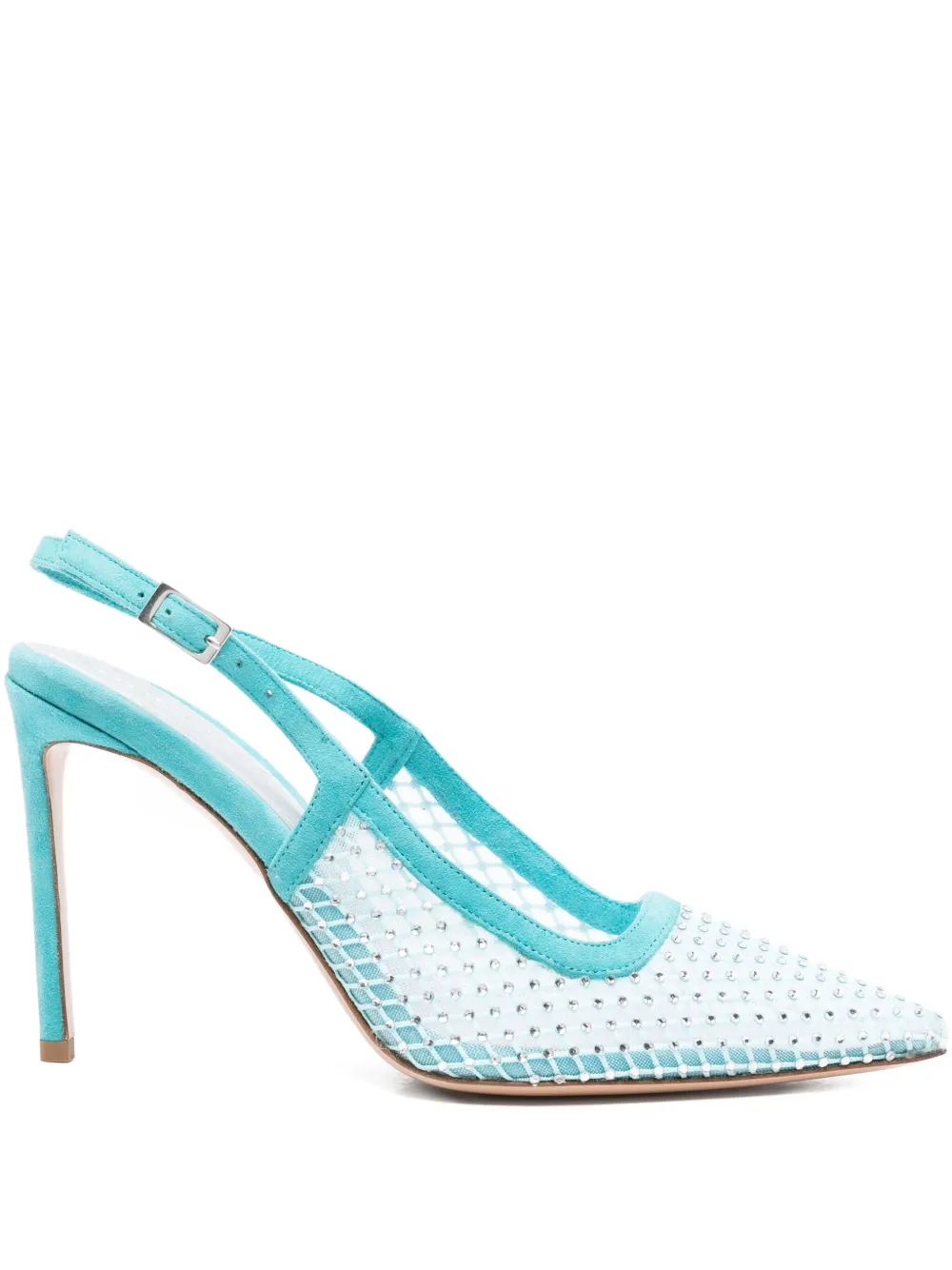 Туфли 95mm Gilda pumps GINISSIMA, синий