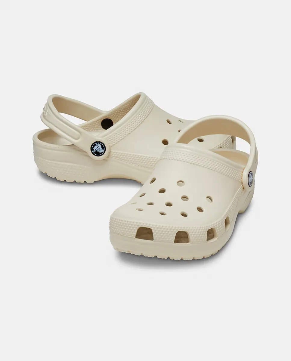 Детские сабо Classic Crocs, Blanco Hueso — фото 2