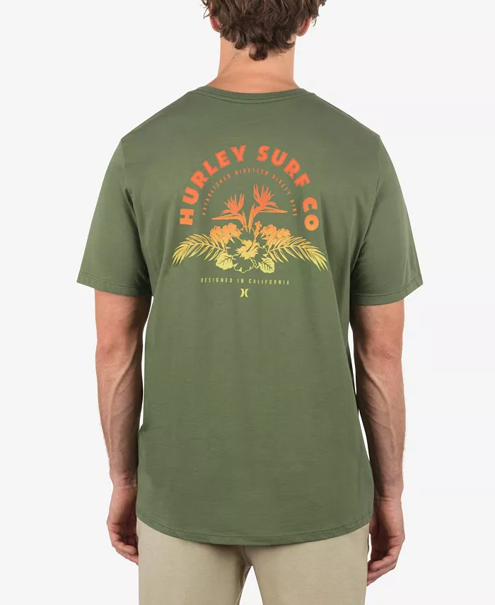 

Мужская футболка с коротким рукавом Resort Livin Hurley, зеленый