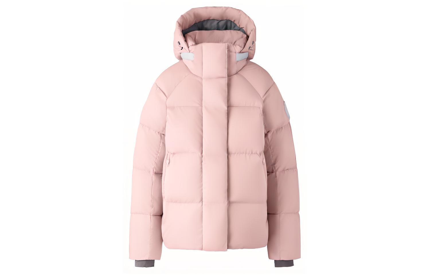 SS22 Пуховик Зимний Женский Закатный Розовый Canada Goose — фото 2