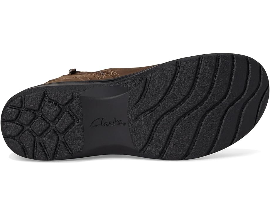 Ботинки женские Clarks Carleigh Style из нубука, коричневый — фото 3