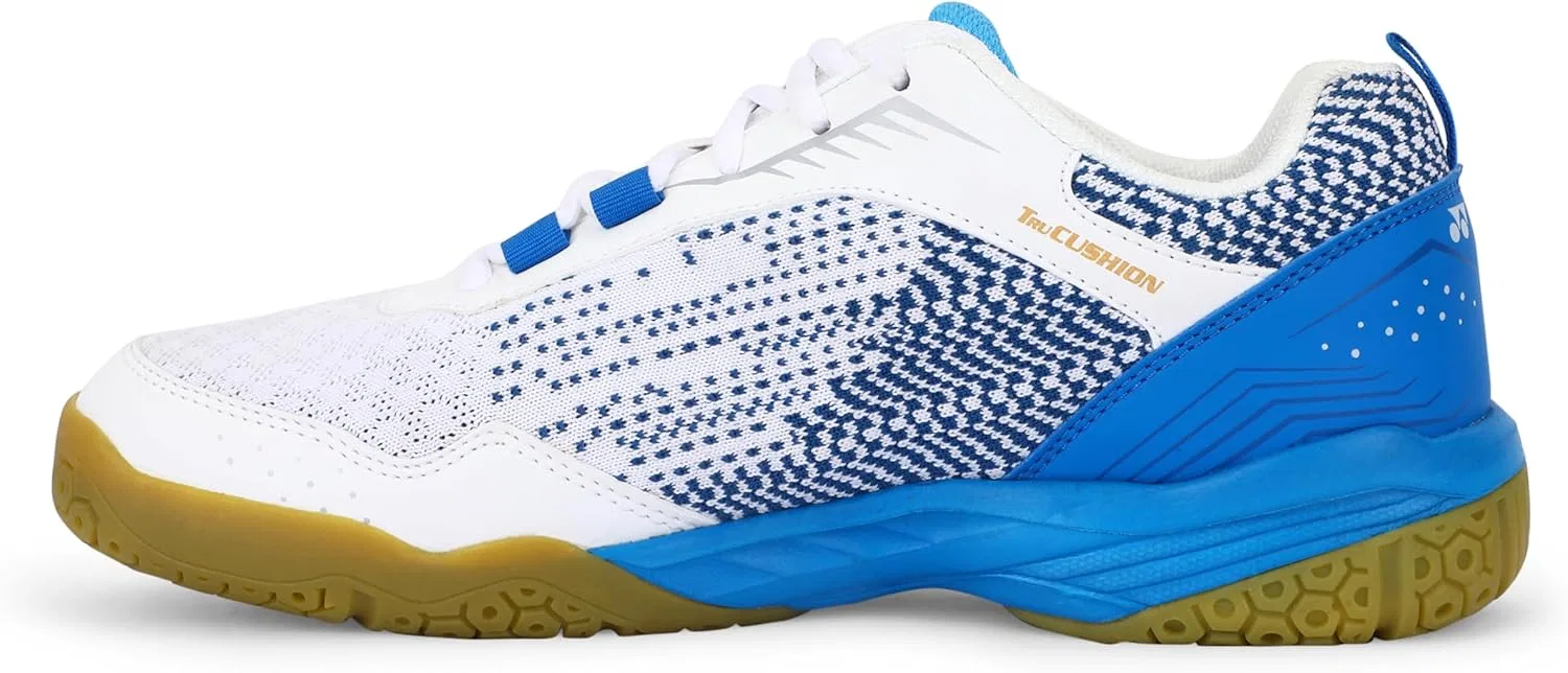 Кроссовки для бадминтона YONEX, цвет White Blue Ceramic Blue — фото 4
