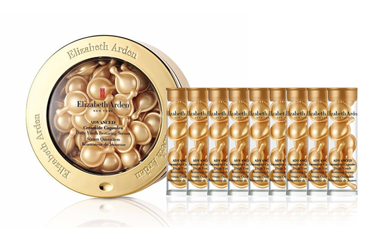 Эссенция Elizabeth Arden — YILISHABAIYADUN Золотистые гелевые капсулы, одноразовая , жидкий церамид — фото 4