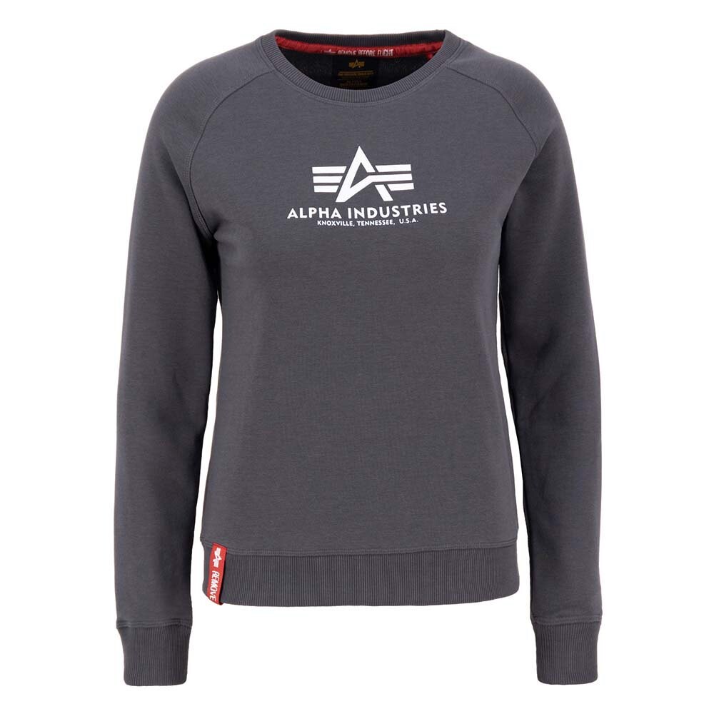 

Толстовка Alpha Industries New Basic, серый