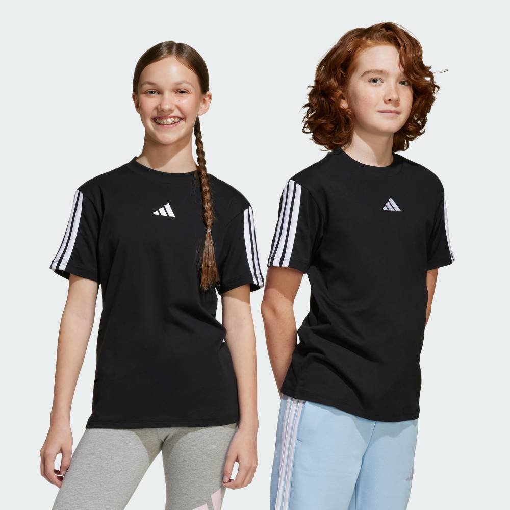 Детская футболка с коротким рукавом Essentials Adidas, black