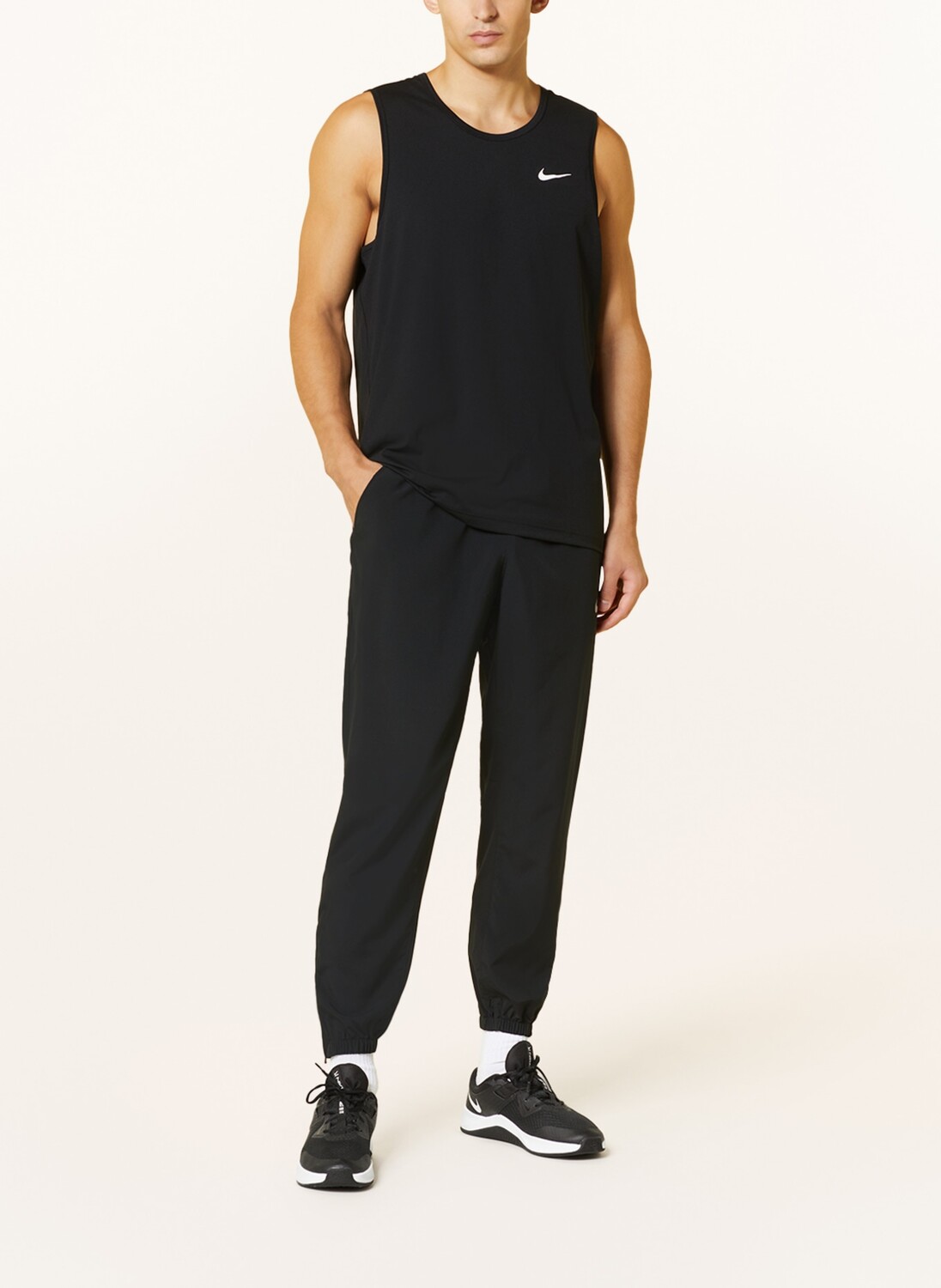 Тренировочные брюки dri-fit form Nike, черный — фото 2