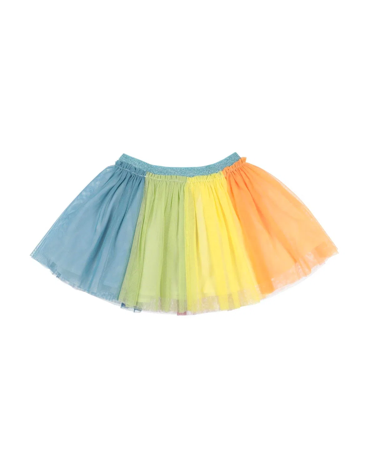 Детская юбка из фатина Stella Mccartney Kids, желтый