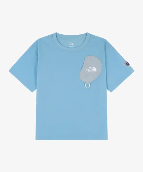 Футболка с карманом, The North Face Kids, черный