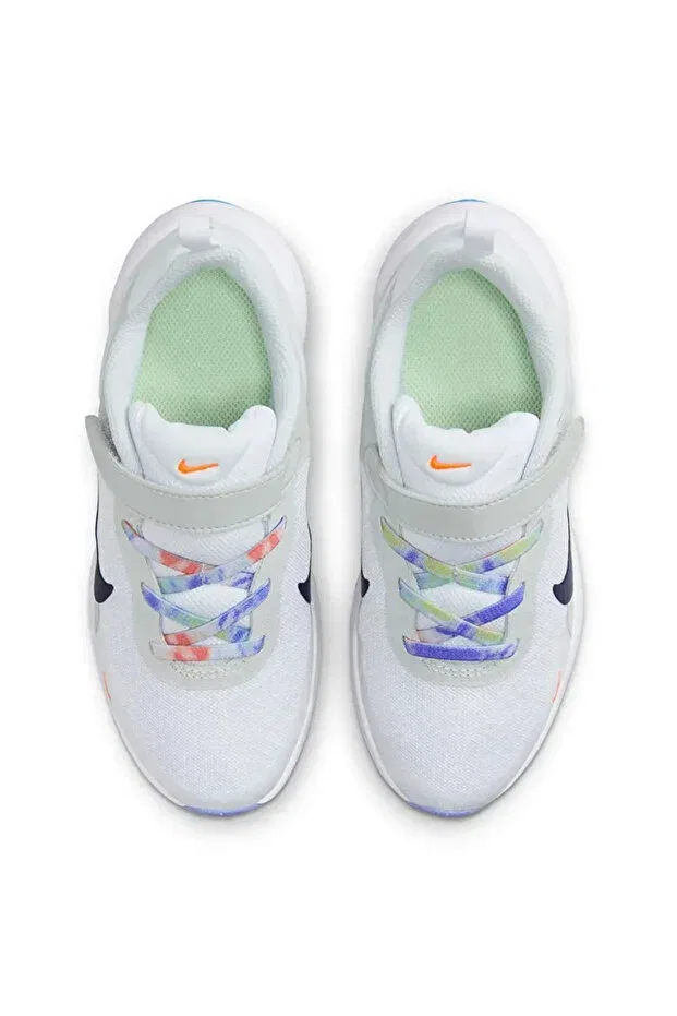 Детские кроссовки для девочек с шнуровкой Nike, White — фото 3