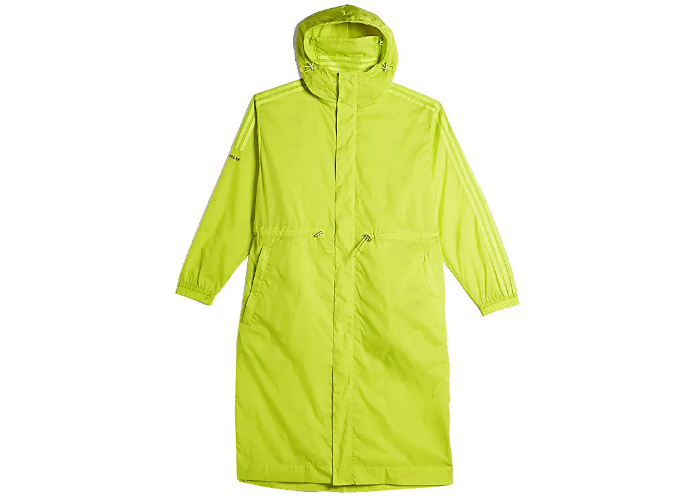 Унисекс ветровка с принтом Adidas Wind Jacket (All Gender), Shock Lime/Focus Olive