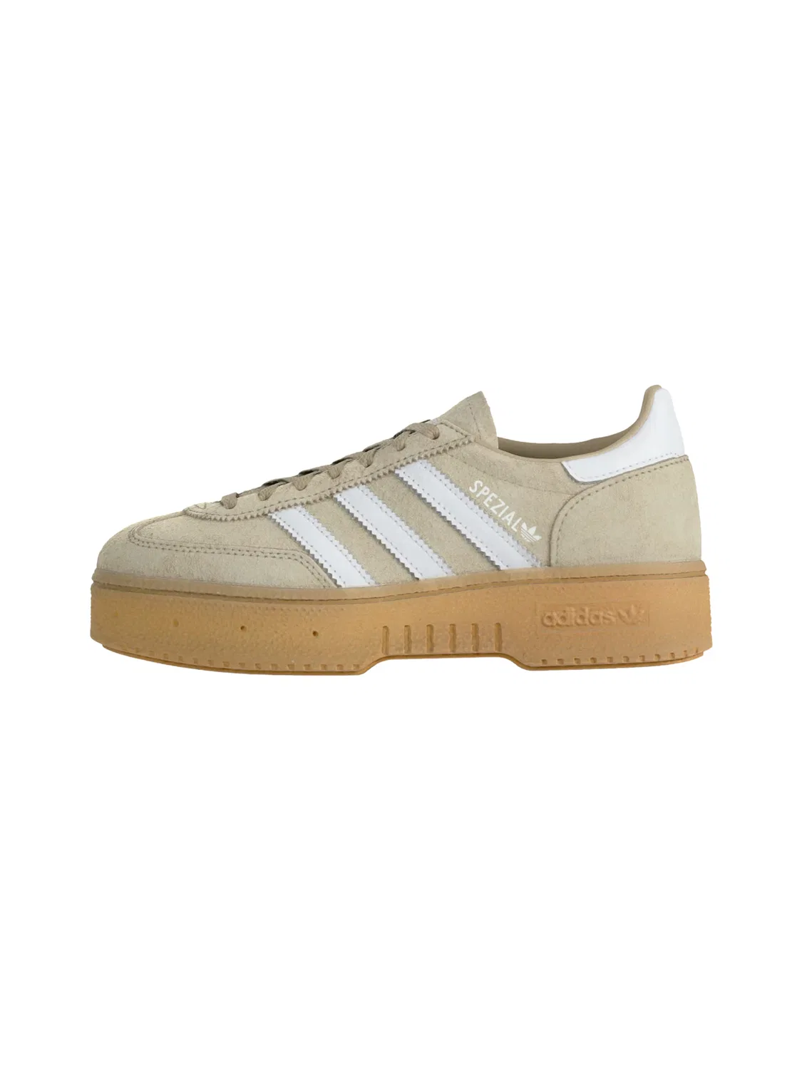 Кроссовки Adidas Originals HANDBALL SPEZIAL BOLD пастельно-зеленого цвета