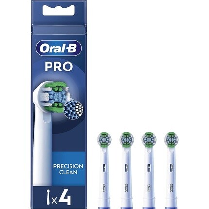 

Насадки для электрической зубной щетки Oral-B Pro Precision Clean, набор из 4 шт., белый