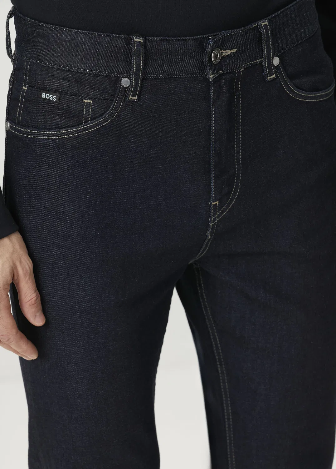 Джинсы Slim Fit Ogden Boss, lacivert — фото 4