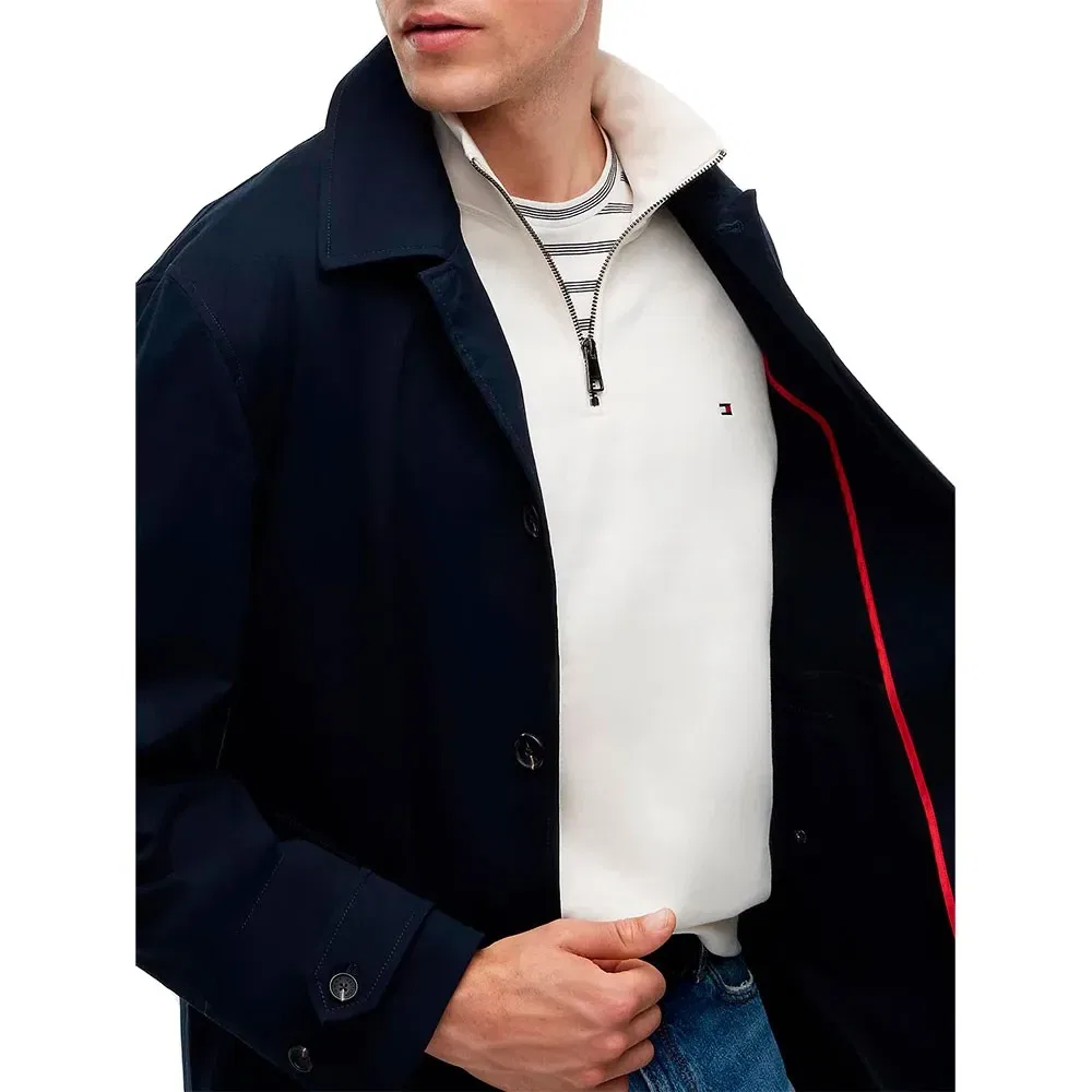 Мужское пальто из органического хлопка Tommy hilfiger, Blue — фото 4