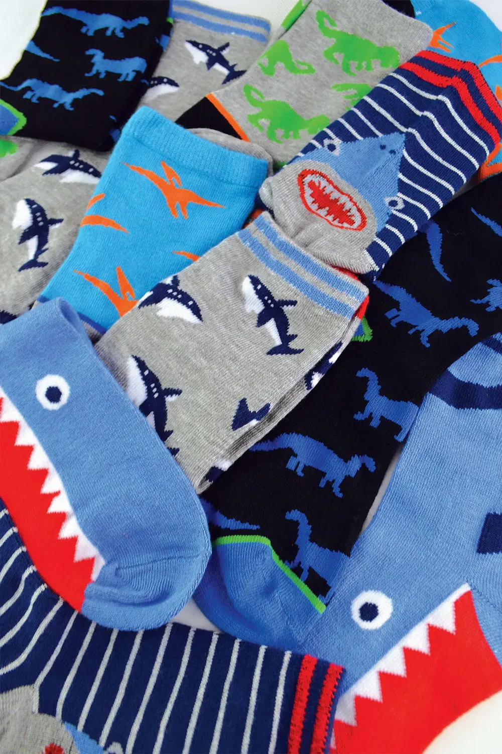 Набор хлопковых носков с принтом Sock Snob, Multi — фото 4