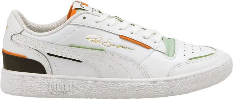 

Кроссовки Puma Ralph Sampson Lo Joker - White Carrot, белый, Белый;серый, Кроссовки Puma Ralph Sampson Lo Joker - White Carrot, белый