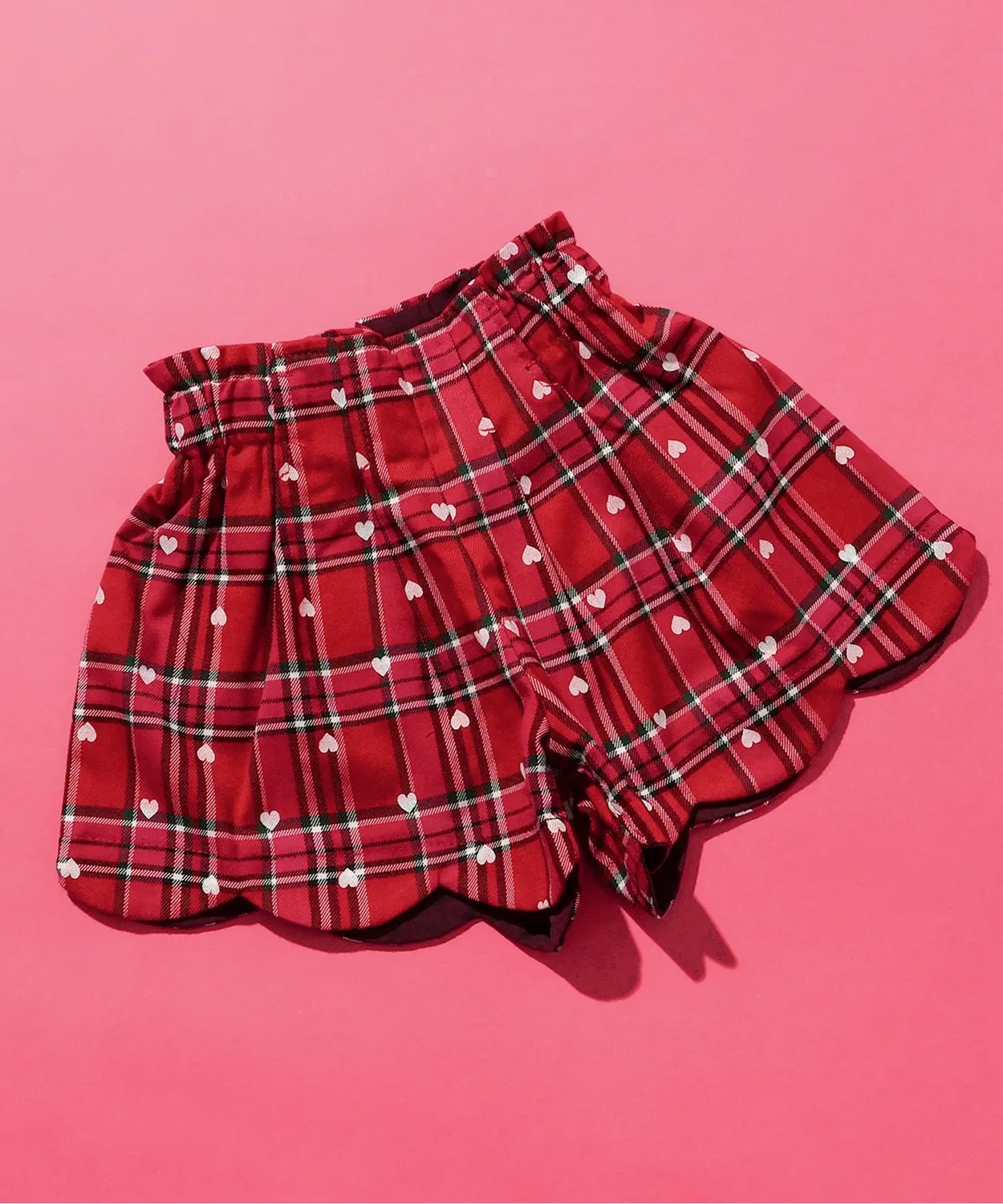 Детские шорты с принтом Scallop Shorts BREEZE, Red