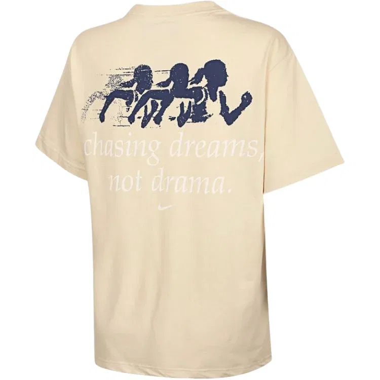 Женская футболка Sportswear Classic Long Sleeve T-Shirt Asia Sizing 'Beige Ivory' Nike, Beige Ivory — фото 2