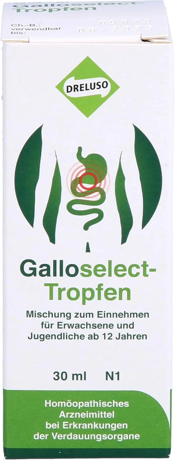 Капли GALLOSELECT, 30 мл, Dreluso-Pharmazeutika Dr.Elten