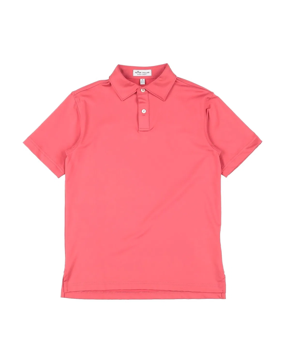 Детская футболка поло с коротким рукавом Peter Millar, коралловый