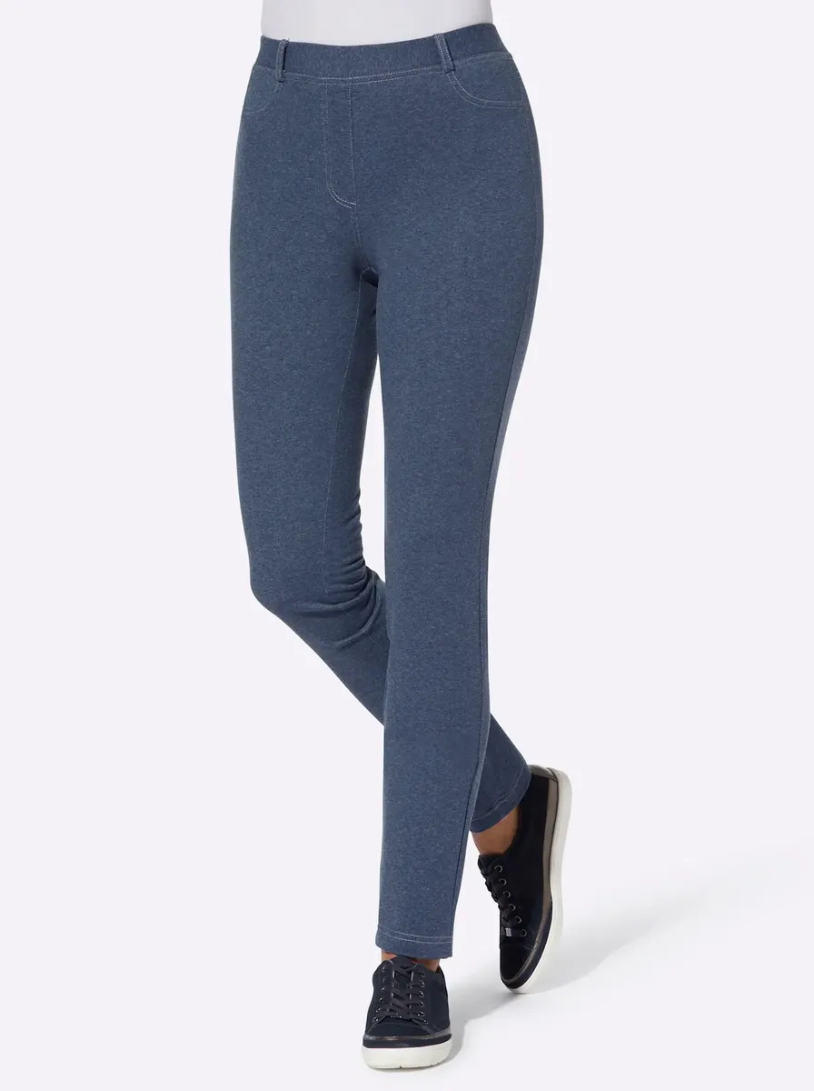 

Эластичные брюки Classic Basics, голубой