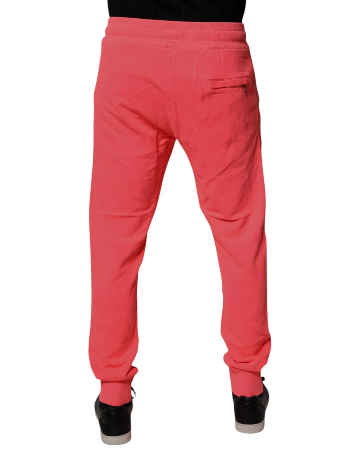 Мужские спортивные штаны с логотипом Jogger Pants Dolce & Gabbana, Red — фото 4